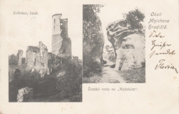 Zvířetice (hrad) 1906 95 007 ●